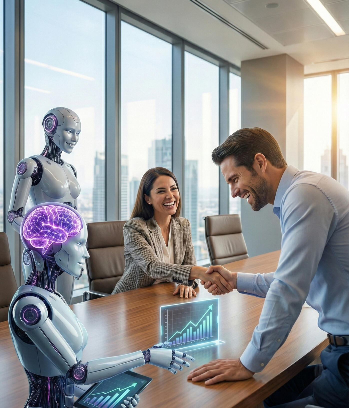 Coaching de negocios, comunicación, liderazgo e inteligencia artificial.